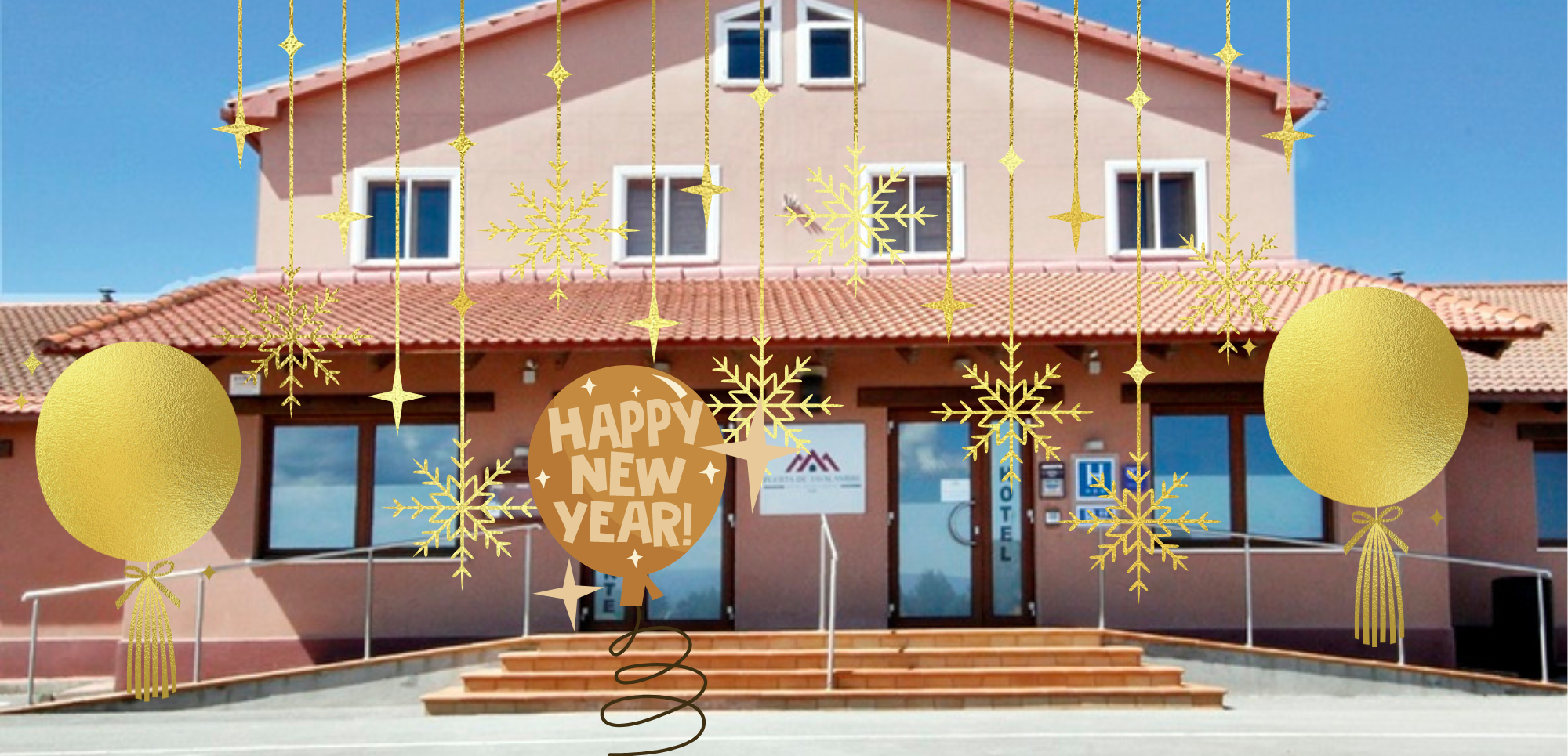 Escapada Fin de Año «Hotel Puerta de Javalambre 3*» con Gala servida en mesa en La Puebla de Valverde, Teruel