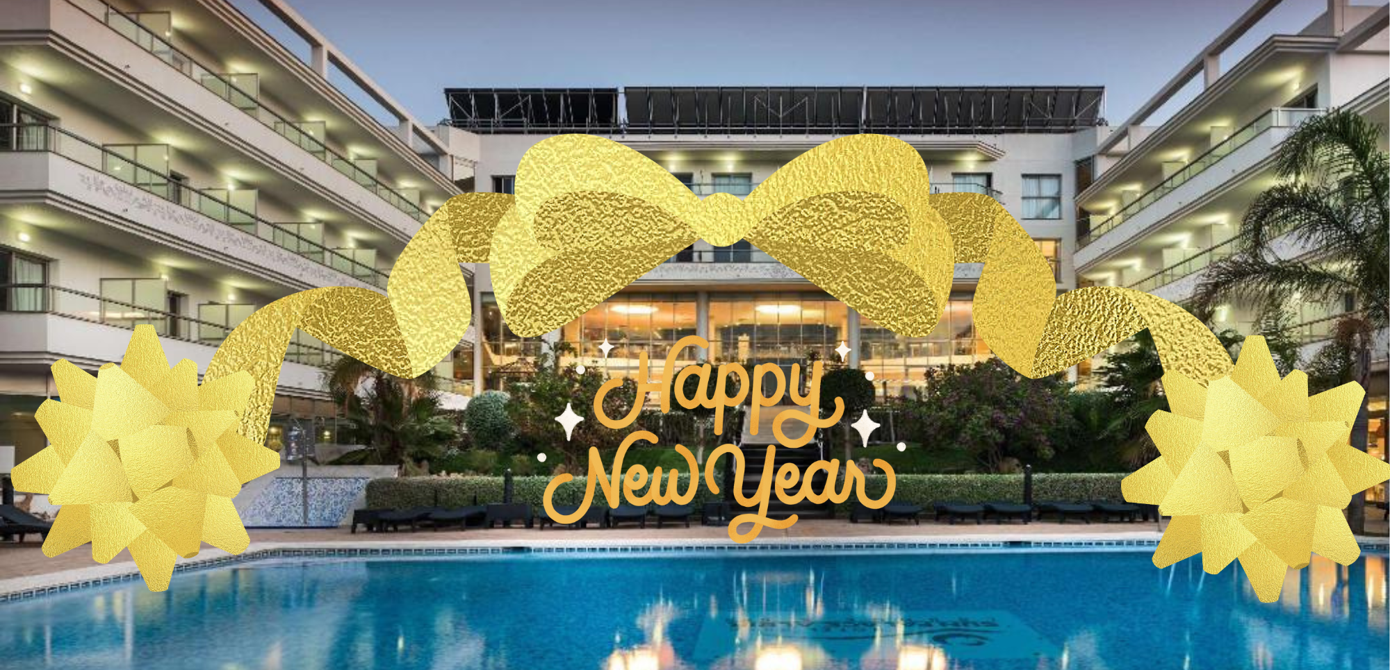 Escapada Fin de Año «Hotel Sun Palace & Spa 4*» con Gala servida en mesa y Barra Libre en Alfaz del Pi, Alicante