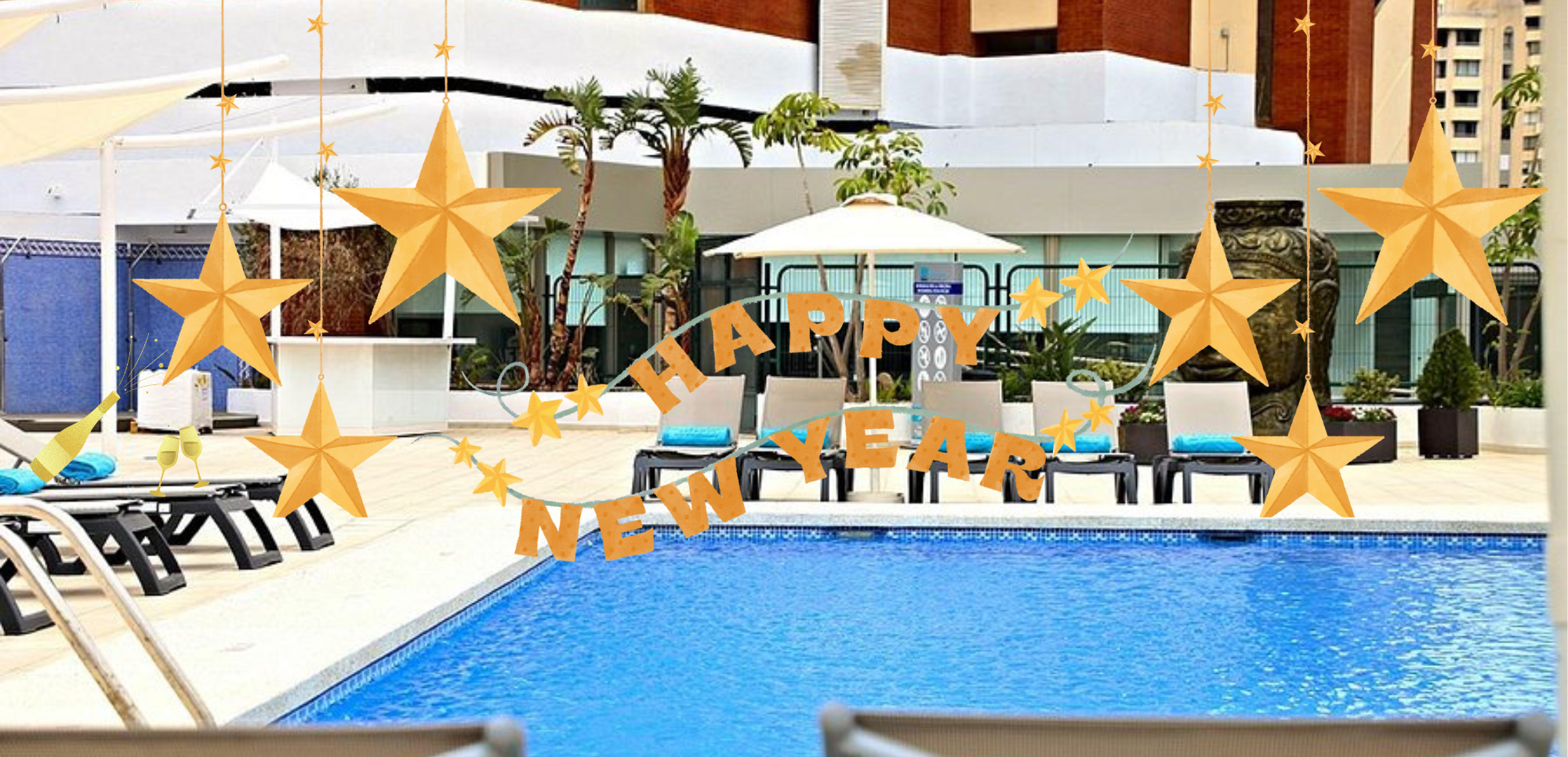 Escapada Fin de Año «Hotel Flamingo Beach Resort 4*» con Gala y Bus a Benidorm, Alicante