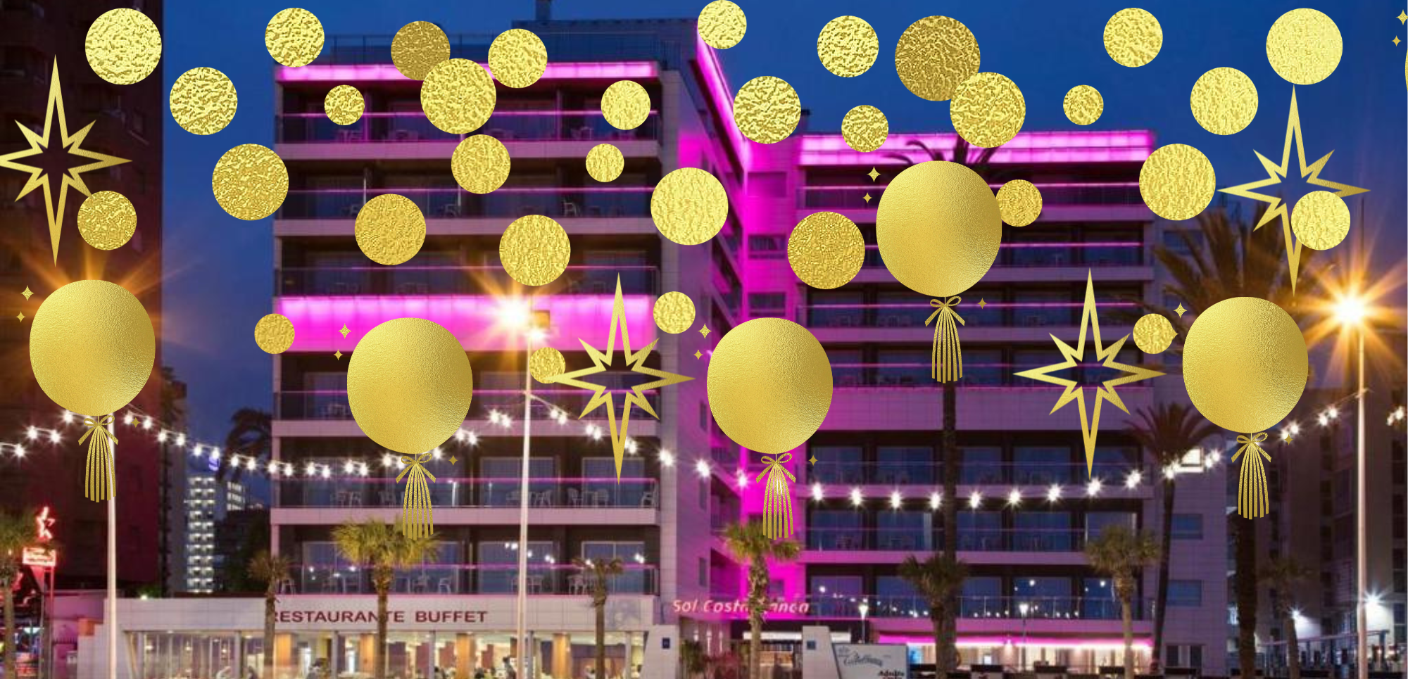 Escapada Fin de Año «Hotel Innside By Meliá Costablanca 4*» con Gala Buffet Especial y Bus a Benidorm, Alicante ( Adults Only)