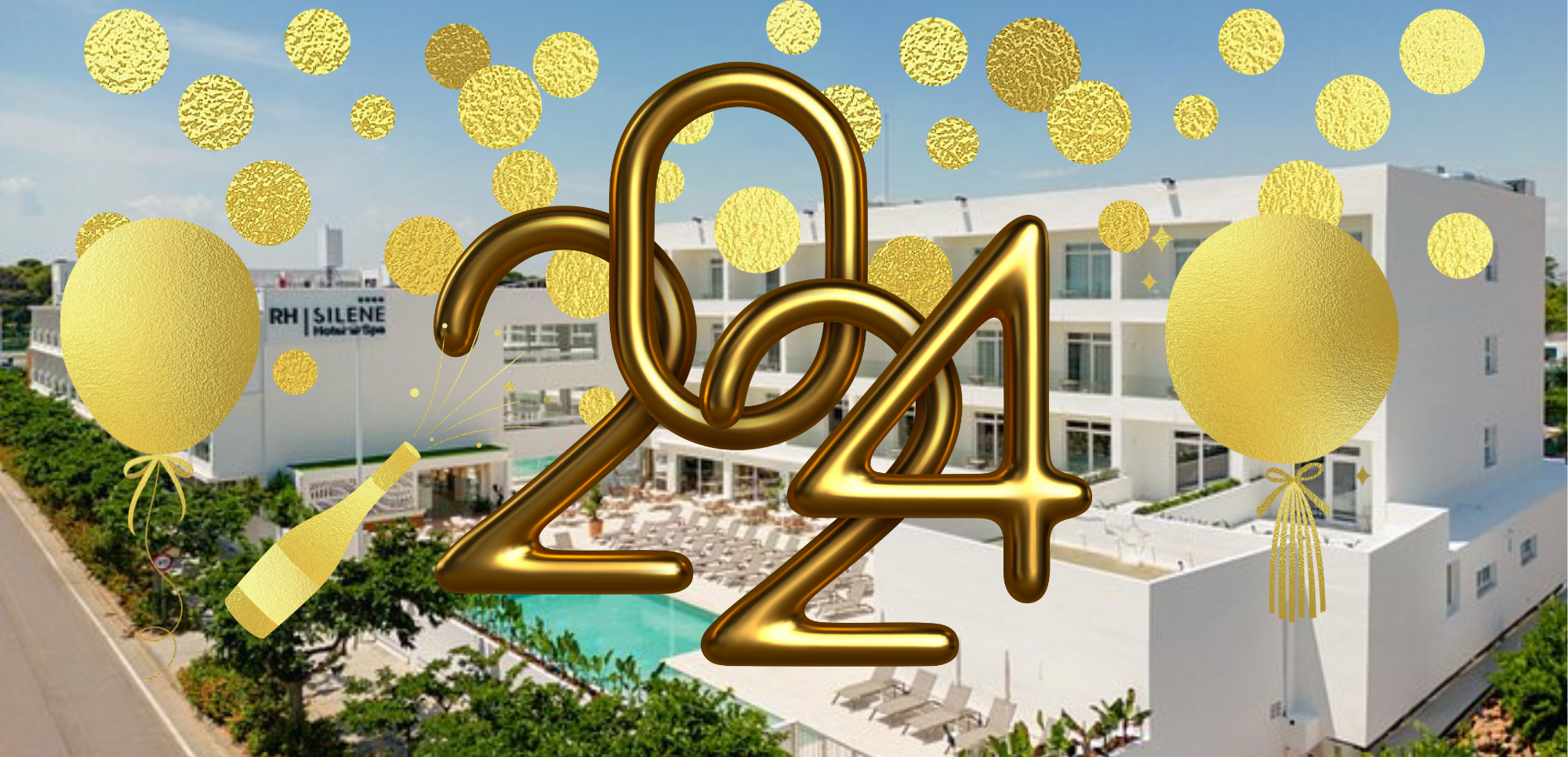 Escapada Fin de Año «Hotel Rh Silene 4*» con Gala servida en mesa y Bus al Grao, Castellón