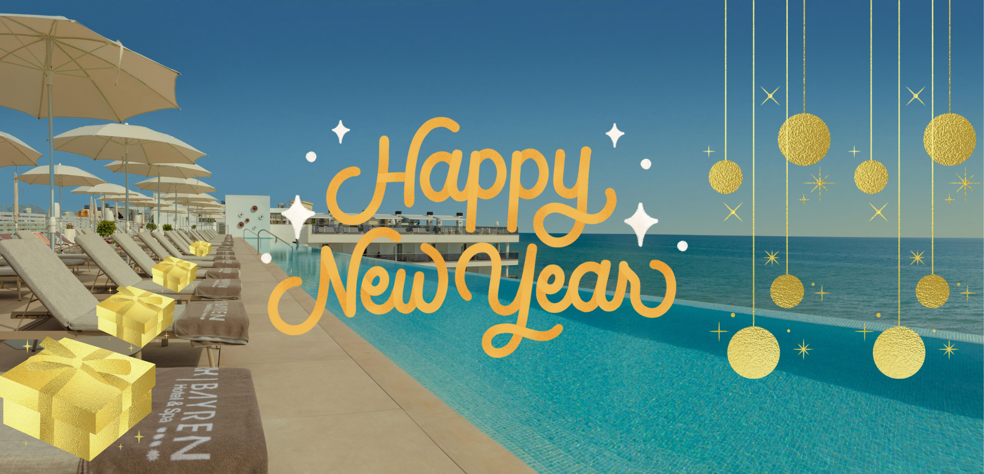 Escapada Fin de Año «Hotel Rh Bayren & Spa 4*» con Gala servida en mesa y Bus a Gandía, Valencia