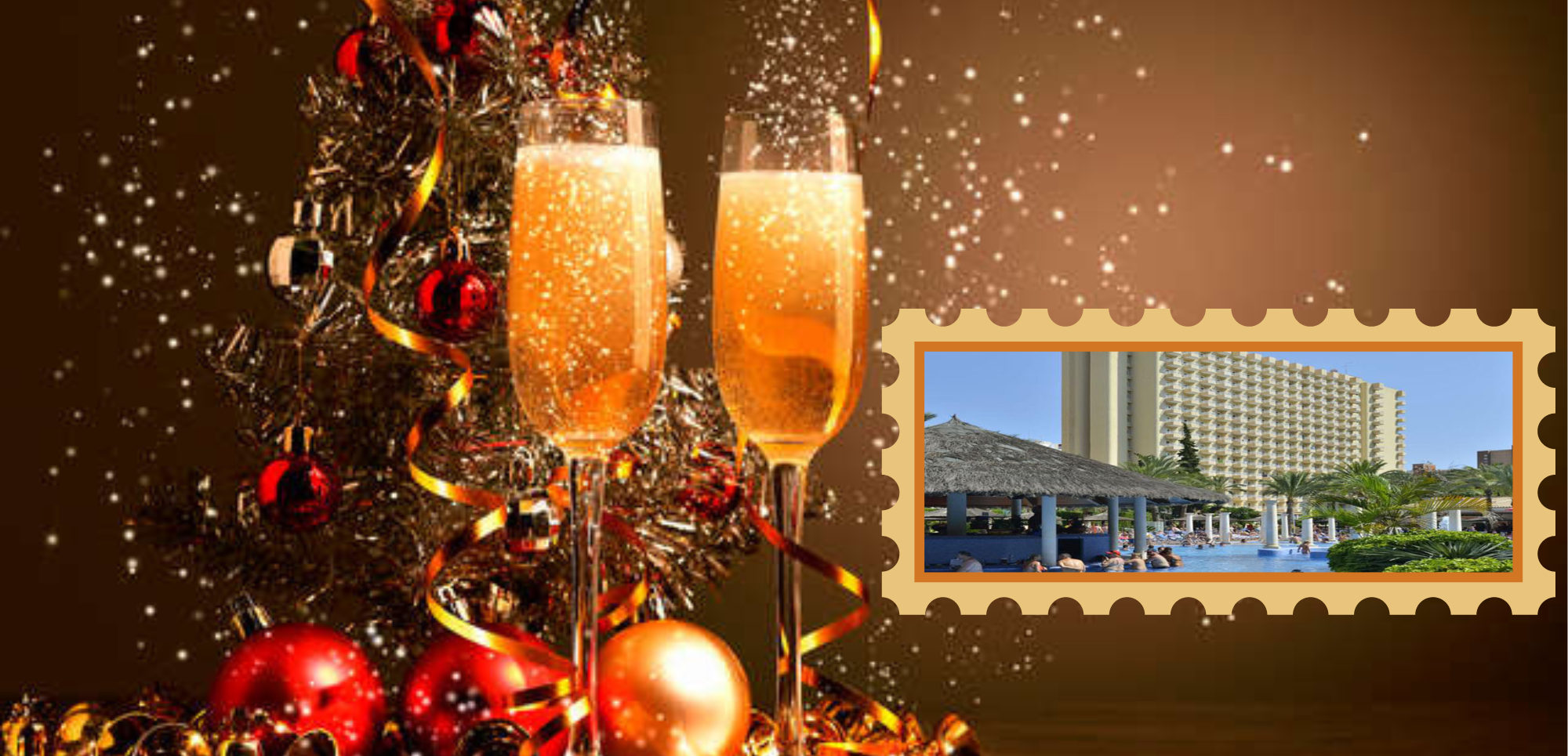 Escapada Fin de Año «Hotel Sol Pelicanos 3*» con Cena Buffet de Gala y Barra Libre en Benidorm, Alicante