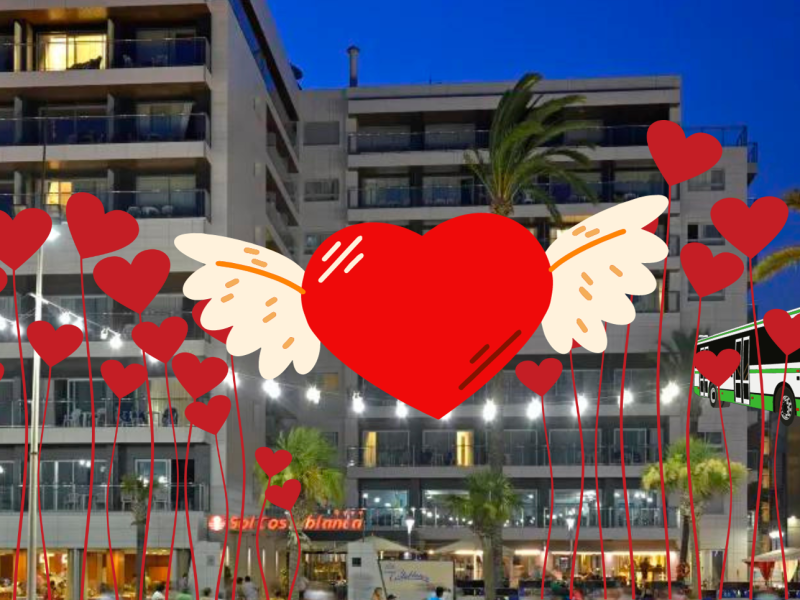 Escapada San Valentín «Hotel INNSIDE By Meliá Costablanca 4*» (Adults Only)con Bus a Benidorm, Alicante