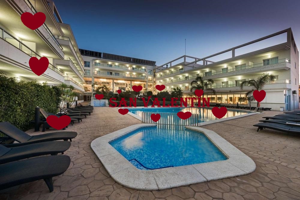 Escapada San Valentín «Hotel Sun Palace & Spa 4*» con Bus a Alfaz del Pi, Alicante
